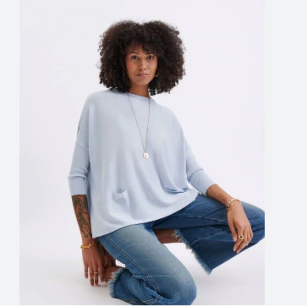 MERSEA The Catalina Travel Sweater Sky